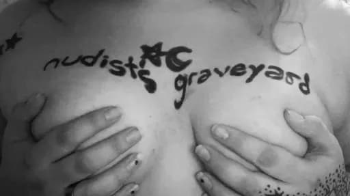 nudist's graveyard ☽⛧