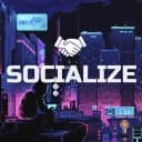 Socialize |  Active Hangout Community • Social • Chill • Chat • VC • Gaming •  Anime • Memes •Emotes